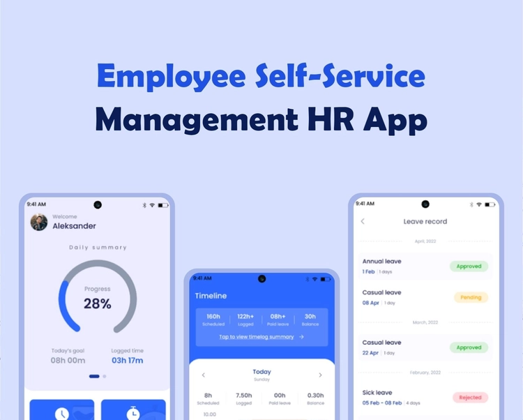 Mobile HR App for Employee Self-Service & Workforce Management